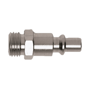 Schnellkupplungsstecker mit Gewinde