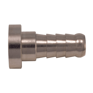 Particolare di collegamento a baionetta con portagomma a resca